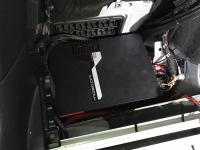 Установка усилителя Mosconi Gladen One 120.4 в BMW X4 (F26)