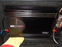 Установка усилителя MB Quart FX1.600 в Renault Sandero