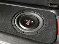 Установка сабвуфера Audio System R 08 FLAT EVO в Jeep Wrangler III JK