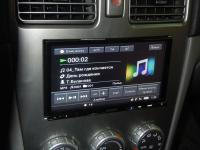 Фотография установки магнитолы Sony XAV-E70BT в Subaru Forester (SG)