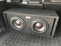 Установка сабвуфера DD Audio 510D D2 в Mercedes ML (W166)