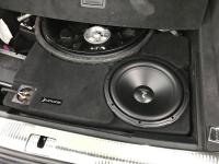 Установка сабвуфера Focal Sub 12 в Audi Q7 II (4M)