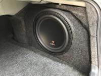 Установка сабвуфера Focal Performance Sub P 30 DB в Mitsubishi Lancer X