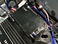 Установка усилителя Vibe PowerBox 400.1M-V7 в Mercedes GLC (X253)