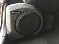 Установка сабвуфера Helix K 10W SVC2 в Mazda 6 (III)