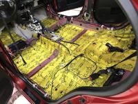 Установка Comfort Mat Spider в Mitsubishi Lancer X