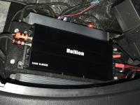 Установка усилителя Hellion HAM 2.800D в Porsche Macan