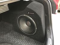 Установка сабвуфера JBL Stage 122D в KIA Cerato III (YD)