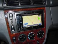 Фотография установки магнитолы Pioneer Navgate 32BT в Mercedes ML (W163)