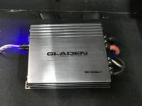 Установка усилителя Gladen RC 600c1 в Exeed VX