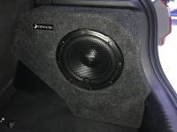 Установка сабвуфера Focal Sub 10 в KIA Rio III