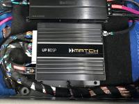 Установка усилителя Match UP 8DSP в Audi A6 (C8)