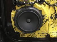 Установка акустики Helix Ci3 W200FM-S3 в Porsche Panamera