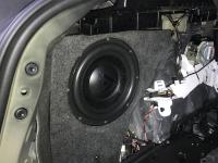 Установка сабвуфера Aspect GLW-10d2 Flat в BMW X6 (G06)