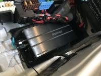 Установка усилителя Hellion HAM 800.2D в Mercedes GLC (X253)