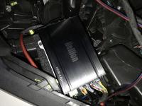 Установка усилителя Hellion HAM 4.8pinDSP в Mitsubishi Pajero Sport III