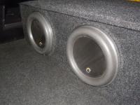 Установка сабвуфера JL Audio 10W7AE-3 в Nissan Teana (J32)