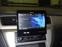 Фотография установки магнитолы Pioneer AVH-P5200BT в Mitsubishi Lancer