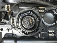 Установка акустики Match UP X4MB-FRT в Mercedes E class (W213)