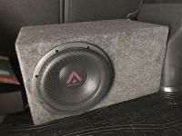 Установка сабвуфера Aspect NLW-12d2 в Belgee X50