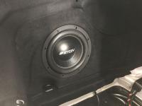 Установка сабвуфера Eton PW 10 в Mercedes E class (W213)