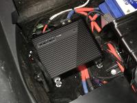 Установка усилителя Eton Mini 300.2 в Audi A4 (B9)