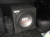 Установка сабвуфера MTX RT12-04 в Haval Jolion