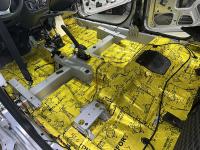 Установка Comfort Mat Spider в Lada Granta