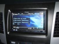 Фотография установки магнитолы Pioneer AVH-P4300DVD в Mitsubishi Outlander XL