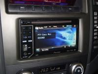 Фотография установки магнитолы Pioneer AVH-2300DVD в Mitsubishi Pajero IV