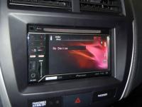 Фотография установки магнитолы Pioneer AVH-P3300BT в Mitsubishi ASX