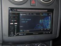 Фотография установки магнитолы Pioneer AVH-P3300BT в Nissan Qashqai