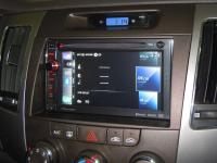 Фотография установки магнитолы Pioneer AVIC-F930BT в Hyundai NF Sonata