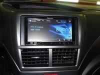 Фотография установки магнитолы Pioneer AVH-P4200DVD в Subaru Impreza WRX