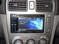 Фотография установки магнитолы Pioneer AVH-P3200BT в Subaru Forester (SG)