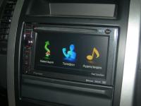 Фотография установки магнитолы Pioneer AVIC-F930BT в Nissan X-Trail (T31)