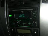 Фотография установки магнитолы JVC KW-SD70BT в Hyundai Tucson