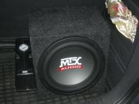 Установка сабвуфера MTX RT12-04 в Hyundai Getz