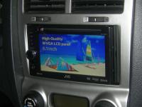 Фотография установки магнитолы JVC KW-AV60BTEE в KIA Sportage II (KM)