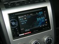 Фотография установки магнитолы Pioneer AVH-2400BT в Nissan Murano