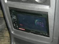 Фотография установки магнитолы Pioneer AVH-1400DVD в Daewoo Nexia