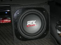 Установка сабвуфера MTX RT12-44 box в Opel Antara