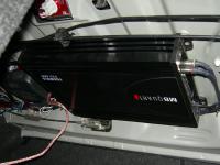 Установка усилителя MB Quart FX1.600 в Honda Civic 4D