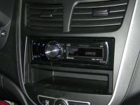 Фотография установки магнитолы Pioneer DEH-P7100BT в Hyundai Solaris