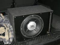 Установка сабвуфера JBL GT5-12 vented box в UAZ Patriot