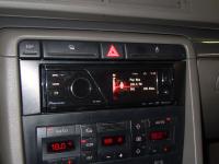 Фотография установки магнитолы Pioneer MVH-8200BT в Audi A4 (B6)