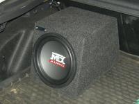 Установка сабвуфера MTX RT10-04 box в Ford Focus 3