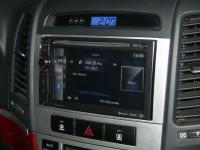 Фотография установки магнитолы Pioneer AVIC-F940BT в Hyundai Santa Fe (II)