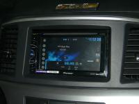 Фотография установки магнитолы Pioneer AVH-X1500DVD в Mitsubishi Lancer X