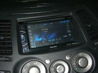 Фотография установки магнитолы Pioneer AVH-X2500BT в Mitsubishi Grandis